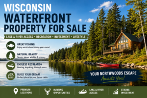 Wisconsin Waterfront Property for Sale: Why Lake and River Access Increases Land Value