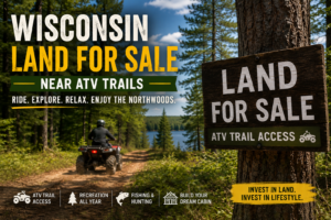 Wisconsin Land for Sale Near ATV Trails: Own Your Northwoods Adventure