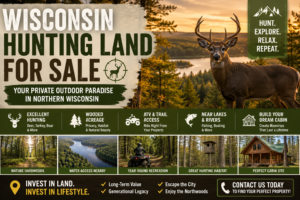 Wisconsin Hunting Land for Sale: Own Your Private Outdoor Paradise in Northern Wisconsin