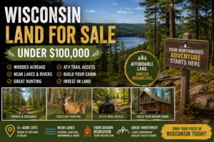Wisconsin Land for Sale Under $100,000: Affordable Northwoods Property for Sale