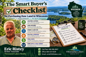 The Smart Buyer’s Checklist for Purchasing Raw Land in Wisconsin
